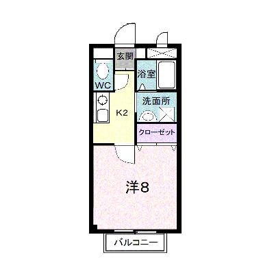 天神ヒルズＢ 202【管理NO：1-011063502-02020】 ★家具家電は申し込み後に搬入します★の外観画像