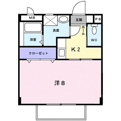 ミレニアムハイツ 210【管理NO：1-010077201-02080】 ★家具家電は申し込み後に搬入します★の外観画像