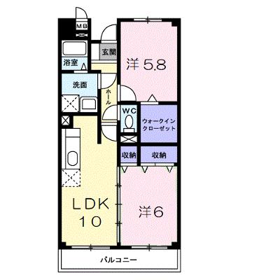 パルテール桑の木 201【管理NO：1-007185101-02010】 ★家具家電は申し込み後に搬入します★の外観画像