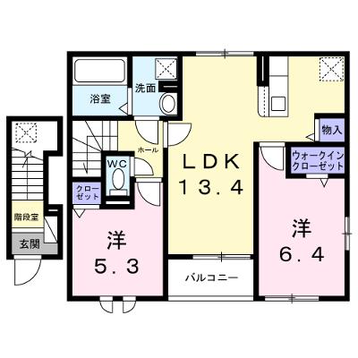 エスポワール昴Ｃ 203【管理NO：1-027258503-02030】 ★家具家電は申し込み後に搬入します★の外観画像