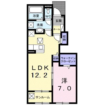 シンフォニーⅢ 103【管理NO：1-026470003-01030】 ★家具家電は申し込み後に搬入します★の外観画像