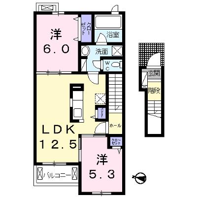 グラドゥアーレＡ 202【管理NO：1-022079501-02020】 ★家具家電は申し込み後に搬入します 2026年07月下旬入居可能の外観画像