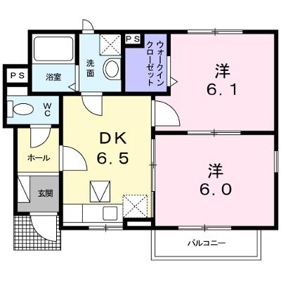 ポム・ダムールＢ 103【管理NO：1-018831601-01030】 ★家具家電は申し込み後に搬入します 2026年09月上旬入居可能の外観画像