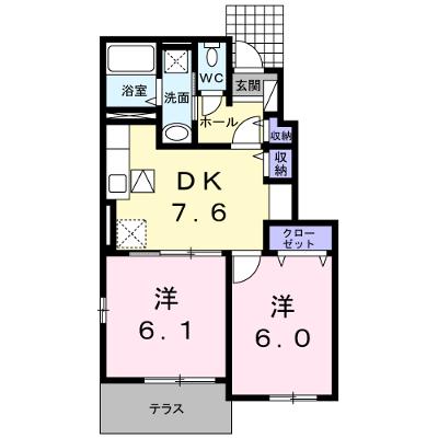 ひまわり 105【管理NO：1-017592701-01040】 ★家具家電は申し込み後に搬入します★の外観画像