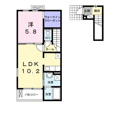 ウェルシュ　テリア 203【管理NO：1-017527001-02030】 ★家具家電は申し込み後に搬入しますの外観画像