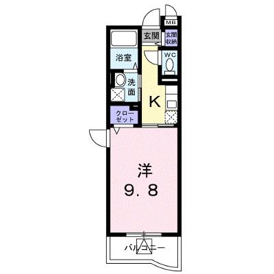 ハピーライフ平田 311【管理NO：1-015155601-03090】 ★家具家電は申し込み後に搬入します★の外観画像