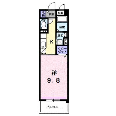 サン・フィールド 303【管理NO：1-013823601-03030】 ★家具家電は申し込み後に搬入します★の外観画像