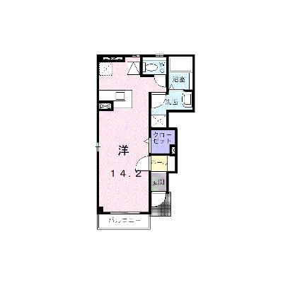 プリムローズＣ 101【管理NO：1-012977203-01010】 ★家具家電は申し込み後に搬入します★の外観画像