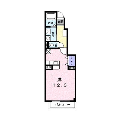 ｏＡｚｏ　Ａ棟 102【管理NO：1-012421101-01020】 ★家具家電は申し込み後に搬入します★の外観画像