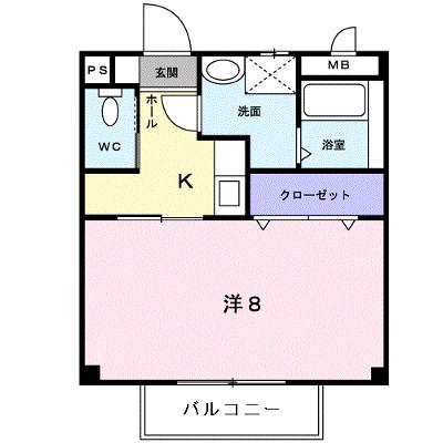 ミレニアムハイツ 105【管理NO：1-010077201-01040】 ★家具家電は申し込み後に搬入します★の外観画像