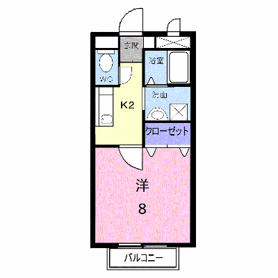 ディメイン小池 102【管理NO：1-010054901-01020】 ★家具家電は申し込み後に搬入します★の外観画像