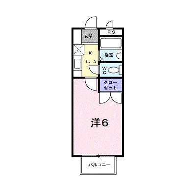 セイバー浜野 203【管理NO：1-007359501-02030】 ★家具家電は申し込み後に搬入します★の外観画像