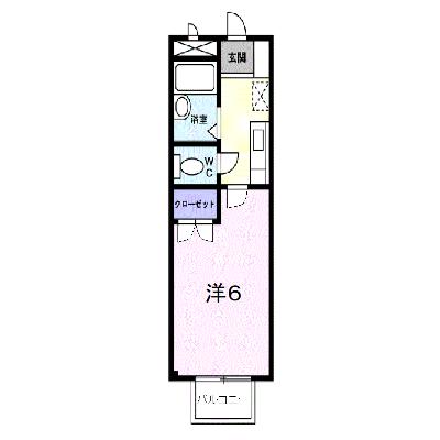 セイバー浜野 105【管理NO：1-007359501-01040】 ★家具家電は申し込み後に搬入します★ ★2026年11月中旬入居可能★の外観画像