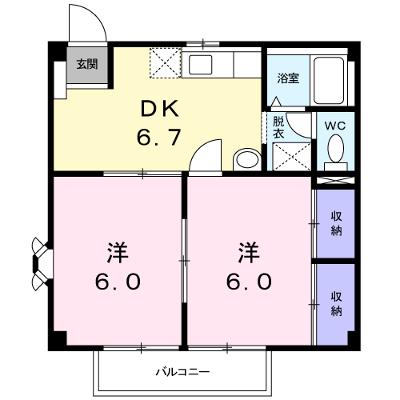 フラワーロード 203【管理NO：1-004485001-02030】 ★家具家電は申し込み後に搬入します★の外観画像