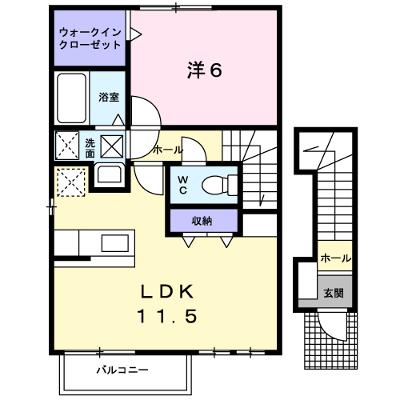 ゴールドハピネスＣ 201【管理NO：1-012147201-02010】 ★家具家電は申し込み後に搬入します★の外観画像