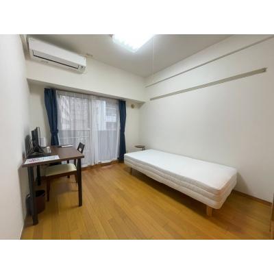 ★最短8月7日より入居可能★　G-style.BBwf東京　半蔵門線　水天宮前駅前1B【嬉しいインターネット料金込み♪食器類や調理器具等の生活備品も日額料金に含んでいます♪】の物件写真2