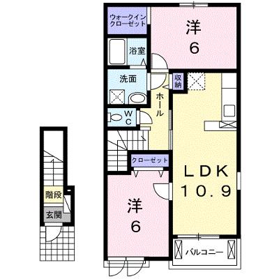 ノースヒルズ　Ｂ 202【管理NO：1-016776001-02020】 ★家具家電は申し込み後に搬入します★の外観画像