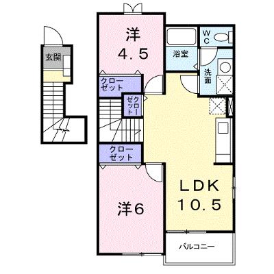 グランツ・ティー１Ｂ 201【管理NO：1-012054402-02010】 ★家具家電は申し込み後に搬入します★の外観画像