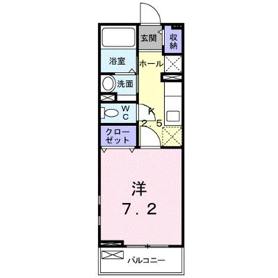 グリ－ンピュアⅡ 203【管理NO：1-016771801-02030】 2026年08月上旬入居可能の外観画像