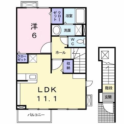 グリーン・コート　幸　Ｂ 202【管理NO：1-015293102-02020】 ★家具家電は申し込み後に搬入しますの外観画像