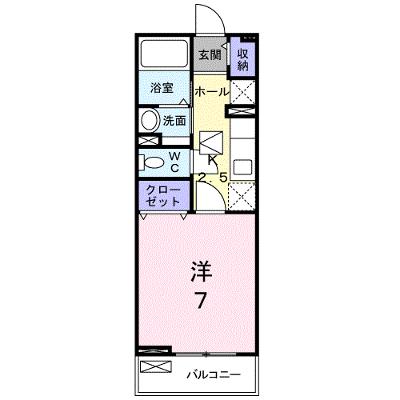 グリーンスプリングス　Ｂ 102【管理NO：1-014707401-01020】 ★家具家電は申し込み後に搬入しますの外観画像