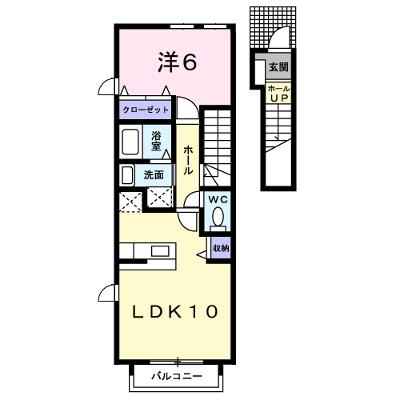 リバーサイドＭＫ 206【管理NO：1-013847101-02050】 ★家具家電は申し込み後に搬入します★の外観画像