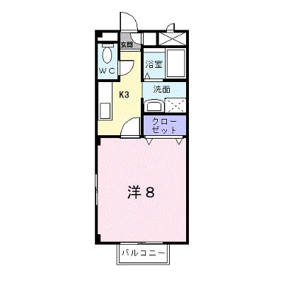 ウエスト・リバ－ 105【管理NO：1-009786701-01040】 ★家具家電は申し込み後に搬入します★の外観画像