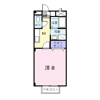 ウエスト・リバ－ 102【管理NO：1-009786701-01020】 ★家具家電は申し込み後に搬入します★の外観画像