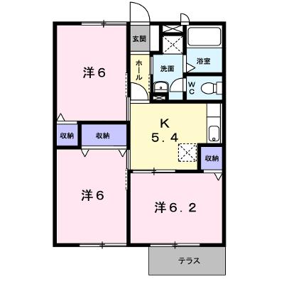 サンシティー臼井Ｃ 102【管理NO：1-009617901-01020】 ★家具家電は申し込み後に搬入します★の外観画像