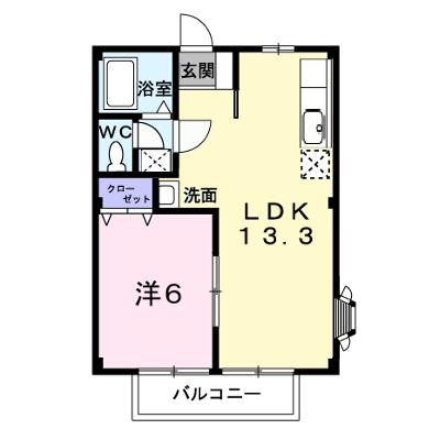 ハイツ運動公園 101【管理NO：1-004785401-01010】 ★家具家電は申し込み後に搬入します★の外観画像