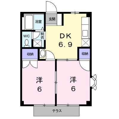 ニューシティハピネス 101【管理NO：1-004559301-01010】 ★家具家電は申し込み後に搬入します★の外観画像