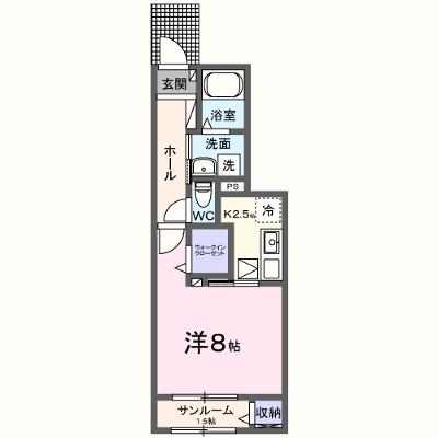 パラディス 103【管理NO：1-028367101-01030】 2026年10月上旬入居可能の外観画像