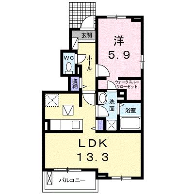 メゾン・パルメーラⅡ 101【管理NO：1-023513801-01010】 ★家具家電は申し込み後に搬入します 2026年07月下旬入居可能の外観画像