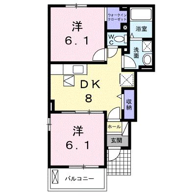 リュニベール・メゾンⅡ 101【管理NO：1-020095001-01010】 ★家具家電は申し込み後に搬入しますの外観画像
