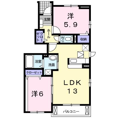 スマイリー乙多見Ｃ 101【管理NO：1-016930201-01010】 ★家具家電は申し込み後に搬入しますの外観画像