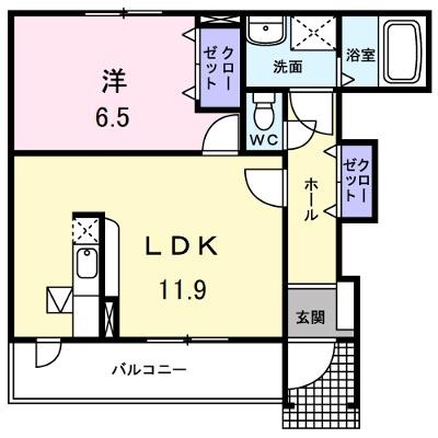 リヴィエール 101【管理NO：1-014367501-01010】 ★家具家電は申し込み後に搬入します★の外観画像
