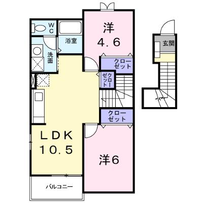 エトワール　Ａ 202【管理NO：1-012236601-02020】 ★家具家電は申し込み後に搬入します★の外観画像
