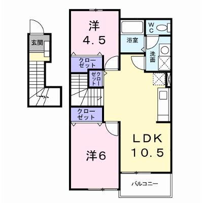 グラン　ノーバＤ棟 201【管理NO：1-011900402-02010】 ★家具家電は申し込み後に搬入します★の外観画像