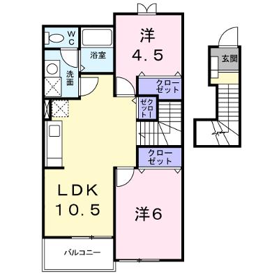 Ｃｒｏｕｄ　Ｏｏｋｕｂｏ　Ａ棟 203【管理NO：1-011850601-02030】 ★家具家電は申し込み後に搬入します★の外観画像
