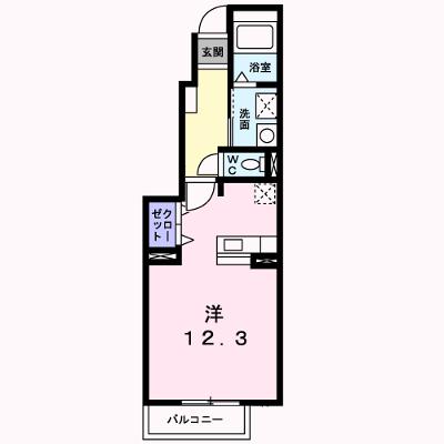 デフィー倉富Ｂ 101【管理NO：1-011760202-01010】の外観画像