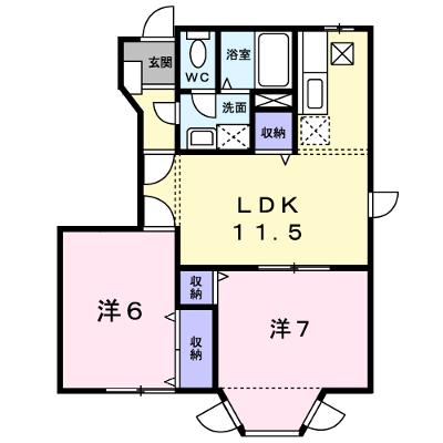 サンシティ臼井 101【管理NO：1-010316201-01010】 ★家具家電は申し込み後に搬入します★の外観画像