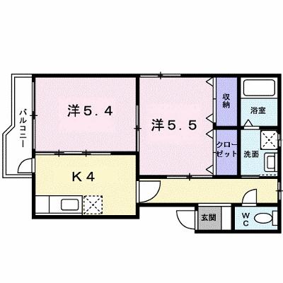 ヴィラ・フォンティーヌ 201【管理NO：1-010097401-02010】の外観画像