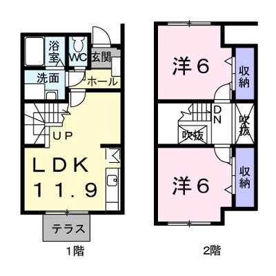 サンセ－ルＫ・Ｙ　Ｂ 102【管理NO：1-010088001-01020】 ★家具家電は申し込み後に搬入します★の外観画像