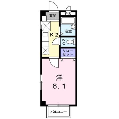 エクセレントＡ 102【管理NO：1-009475301-01020】 ★家具家電は申し込み後に搬入します★の外観画像