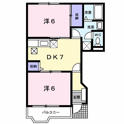 ニュークレストールビゼン 102【管理NO：1-007184201-01020】 ★家具家電は申し込み後に搬入します★の外観画像