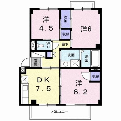 パルテールⅡ 301【管理NO：1-005026902-03010】の外観画像
