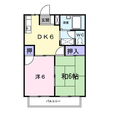 シティハイツ妹尾Ｃ 202【管理NO：1-001892301-02020】 ★家具家電は申し込み後に搬入します★の外観画像
