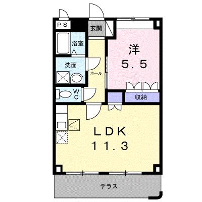 エクレセンス 102【管理NO：1-099330701-01020】 ★家具家電は申し込み後に搬入しますの外観画像