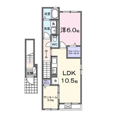 イースト　ドラゴン　Ⅰ 203【管理NO：1-027362401-02030】 ★家具家電は申し込み後に搬入します★の外観画像