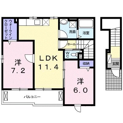 ネオ　グランジェ 201【管理NO：1-020930001-02010】 ★家具家電は申し込み後に搬入します★の外観画像